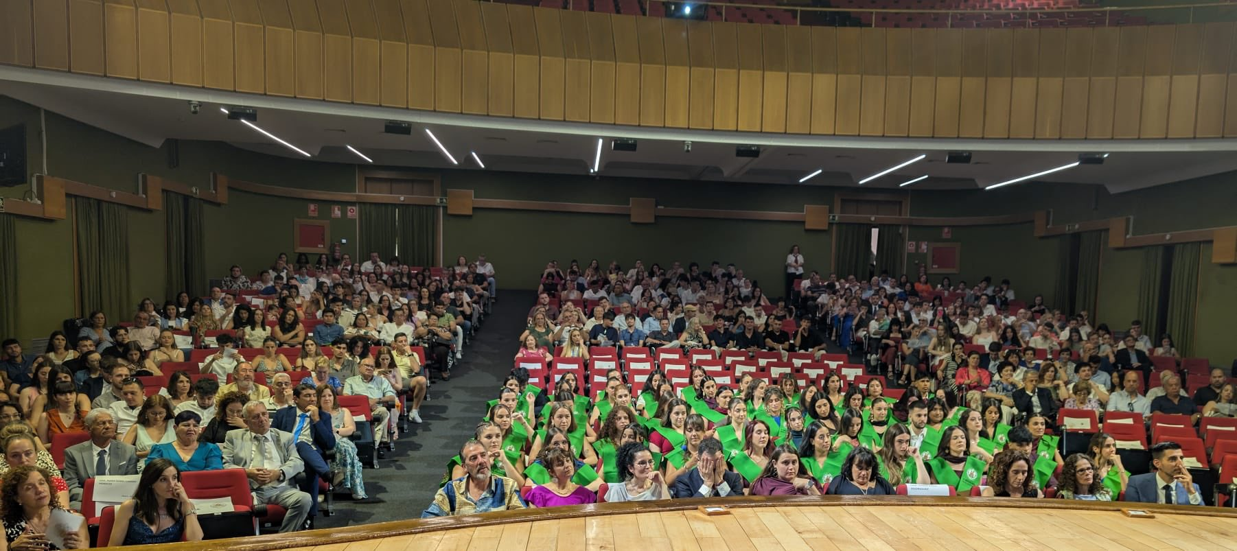Acto de graduación de la promoción 2021-2025 de Terapia Ocupacional de la Facultad de Medicina de la Universidad Complutense.